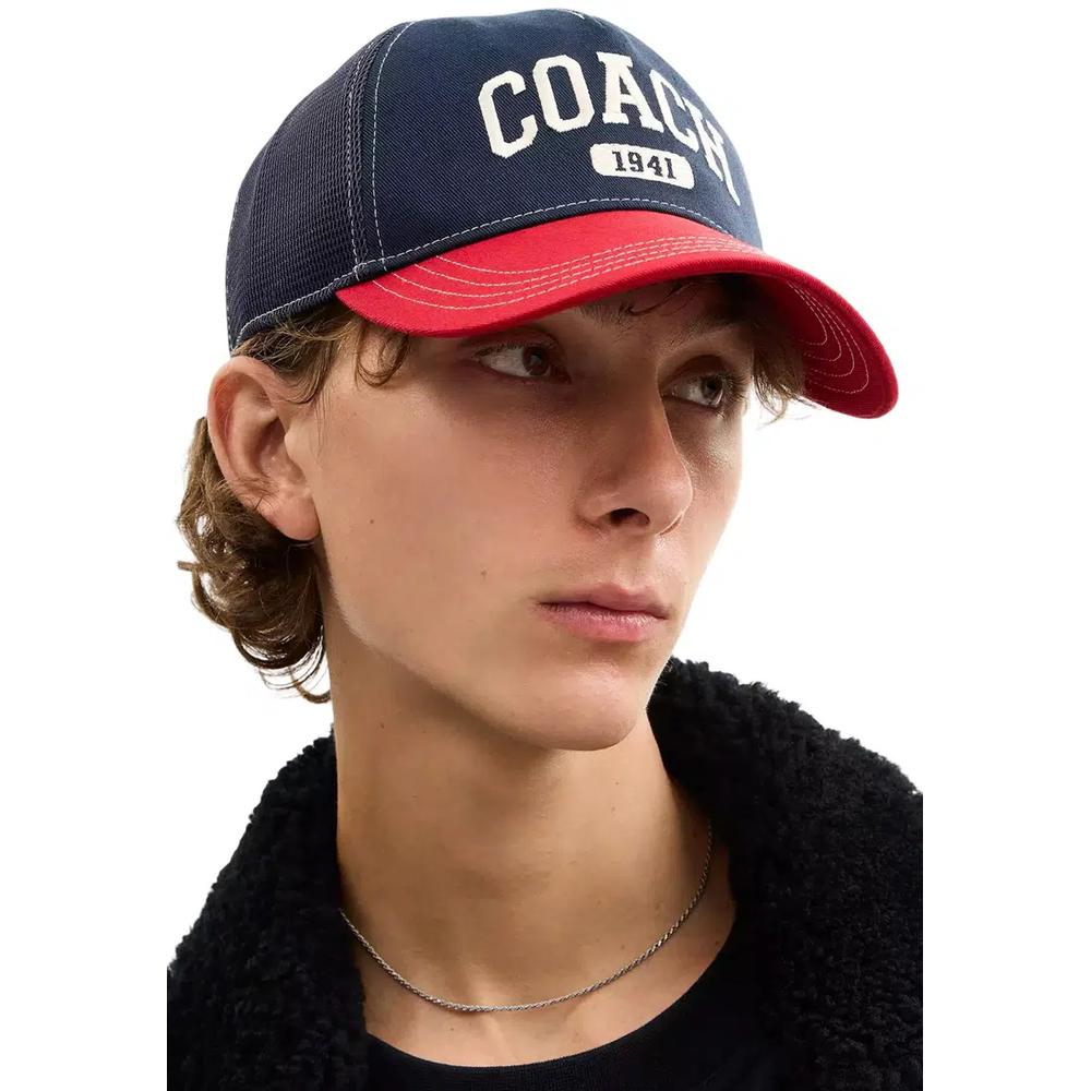 Бейсболка 1941 Varsity Trucker Hat - Темно-синий/Эмаль красный CCN87 3