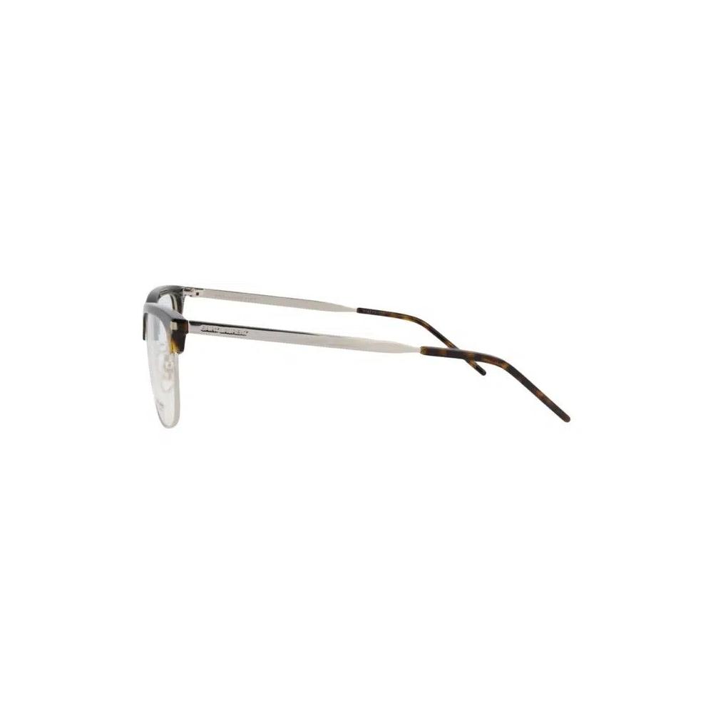 Оптические очки Saint Laurent Square 'Havana/Silver/Transparent' 2