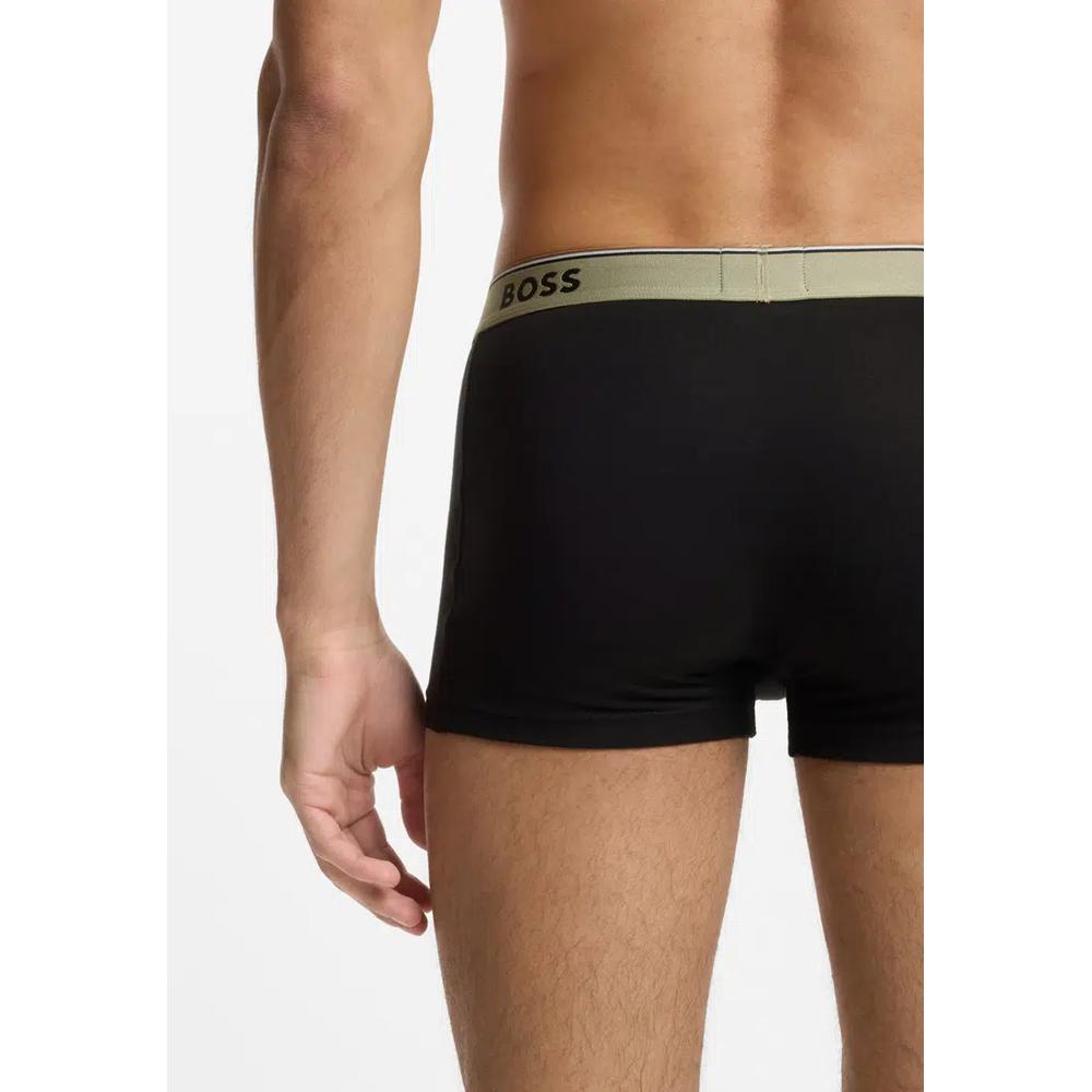 3 штуки трусы с логотипом на поясе - BOSS Bodywear 5