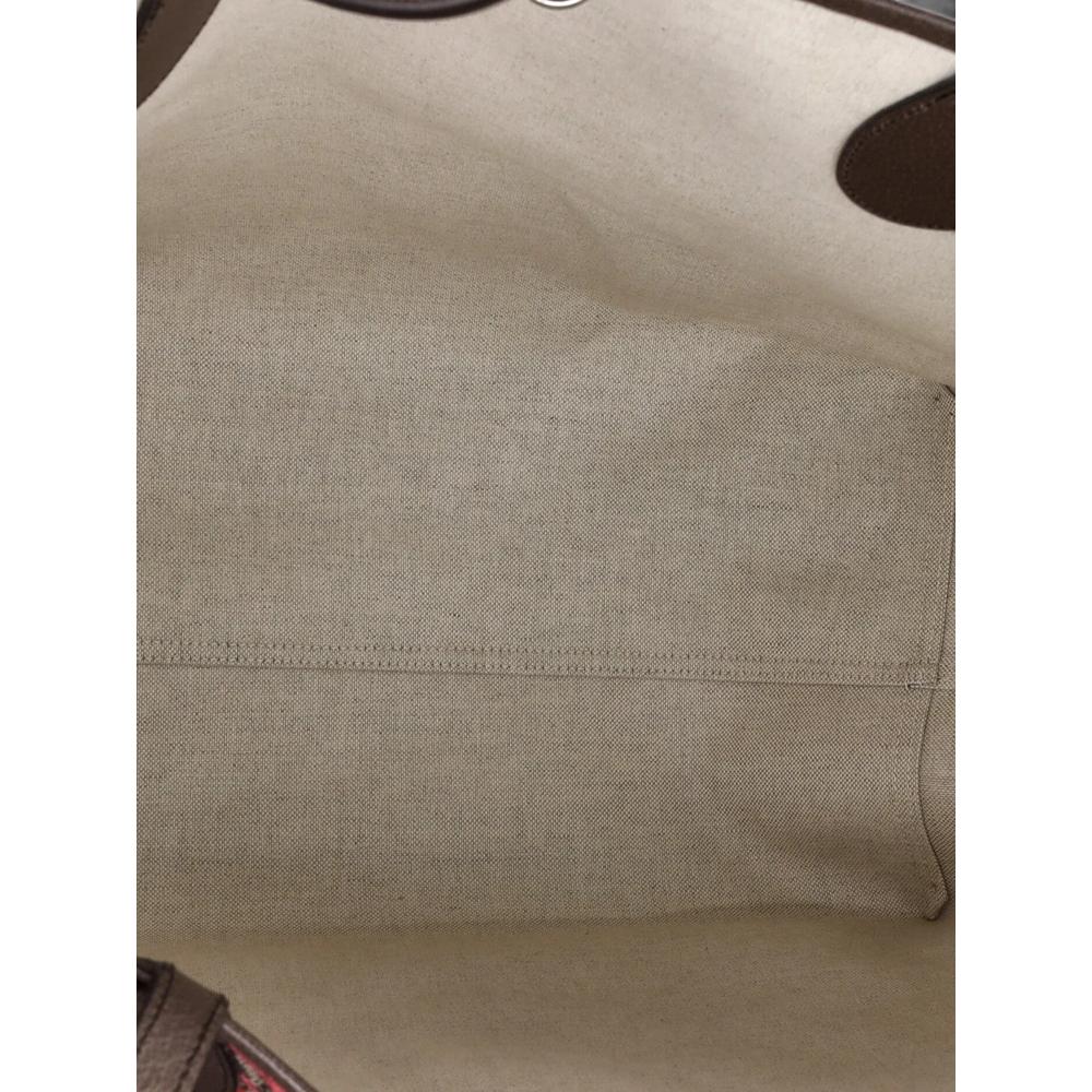 GG Open GG Camouflage Coated Canvas Large tote bag 5