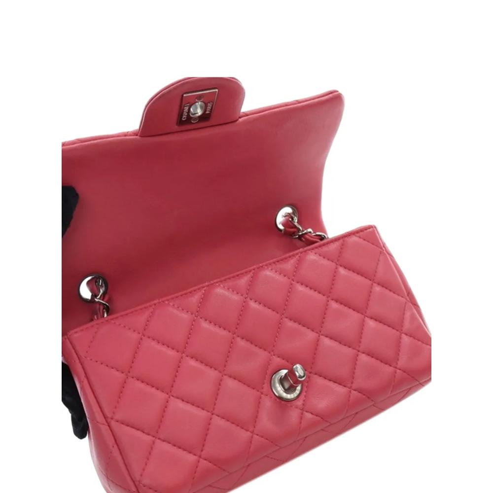 Сумка через плечо Mini Rectangular Classic Lambskin Single Flap (2019 год) 2