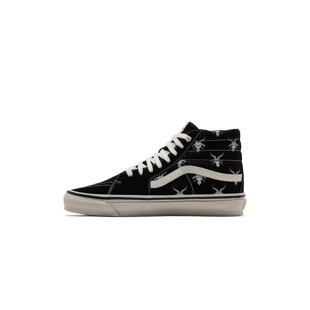 Кроссовки Defcon x Vans Sk8-Hi 38 'Black White' 3