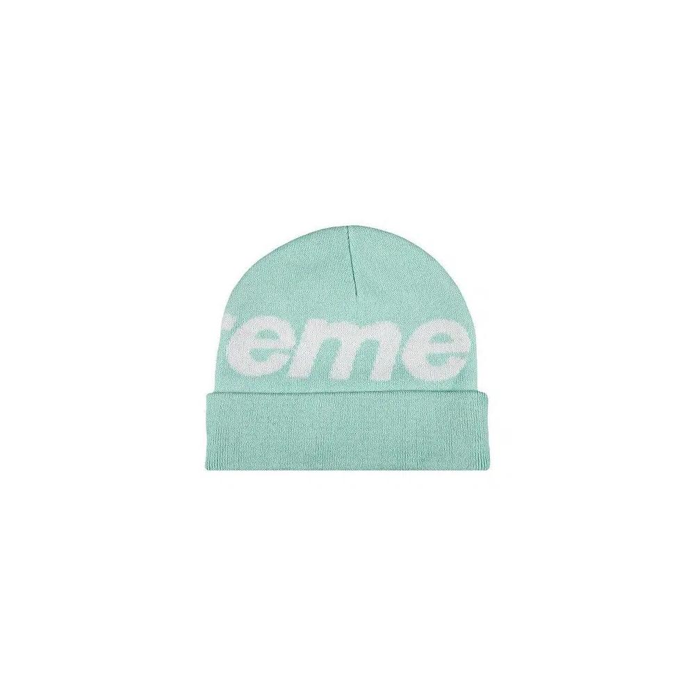 Beanies Supreme Big Logo Beanie 'Бирюзовый' 2