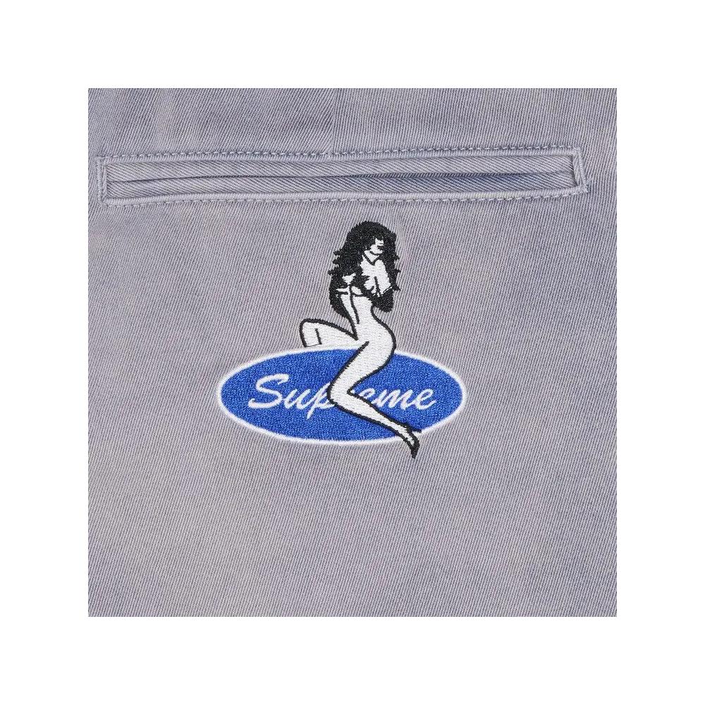 Брюки Supreme Chino Pant 'Washed Navy' 3