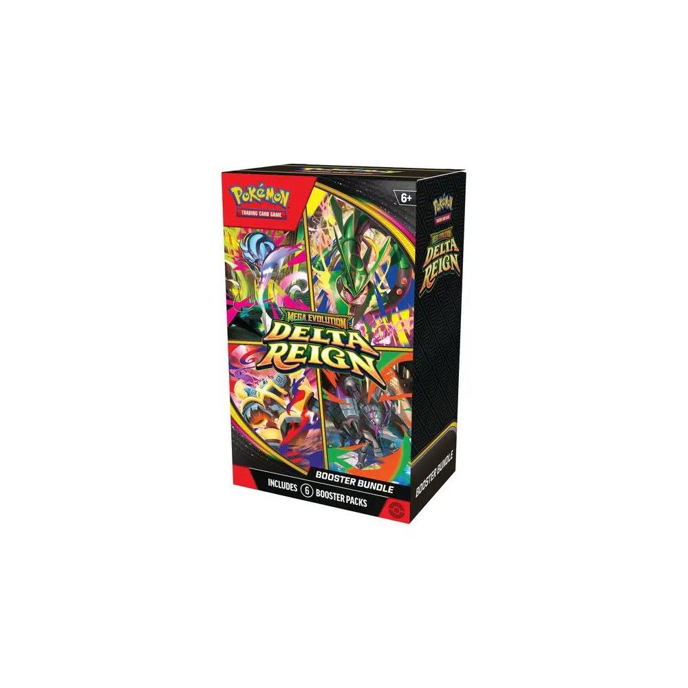 Коллекционные карты Pokémon Мега Эволюция: Delta Reign Бустер-набор (6 пачек) 1