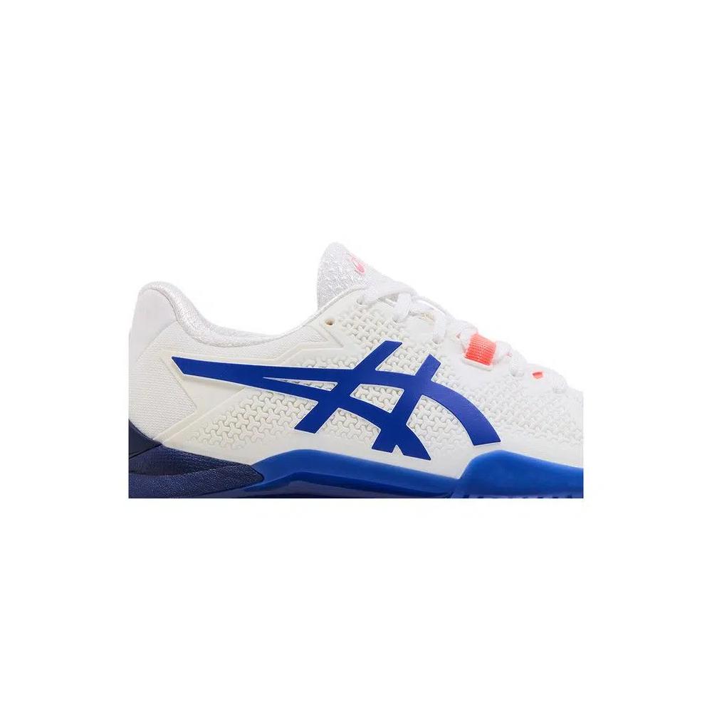 Кроссовки ASICS Wmns Gel Resolution 8 «White Lapis Lazuli Blue» 2