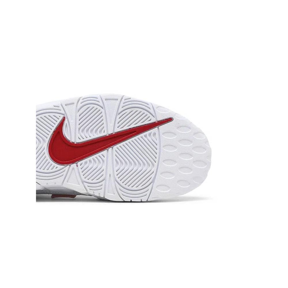 Кроссовки Nike Air More Uptempo GS 'White Varsity Red' 2021 5