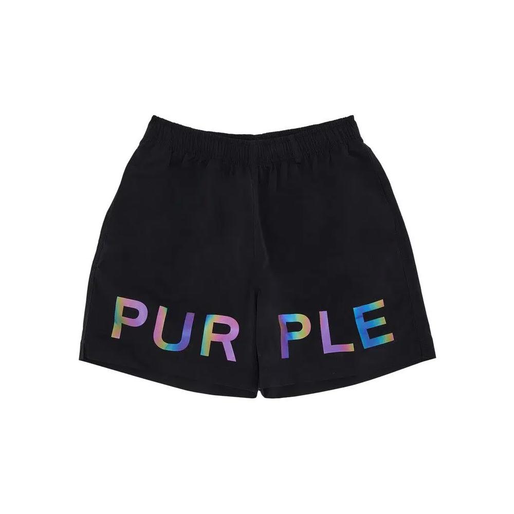 PURPLE BRAND All Round Shorts «Black» 1