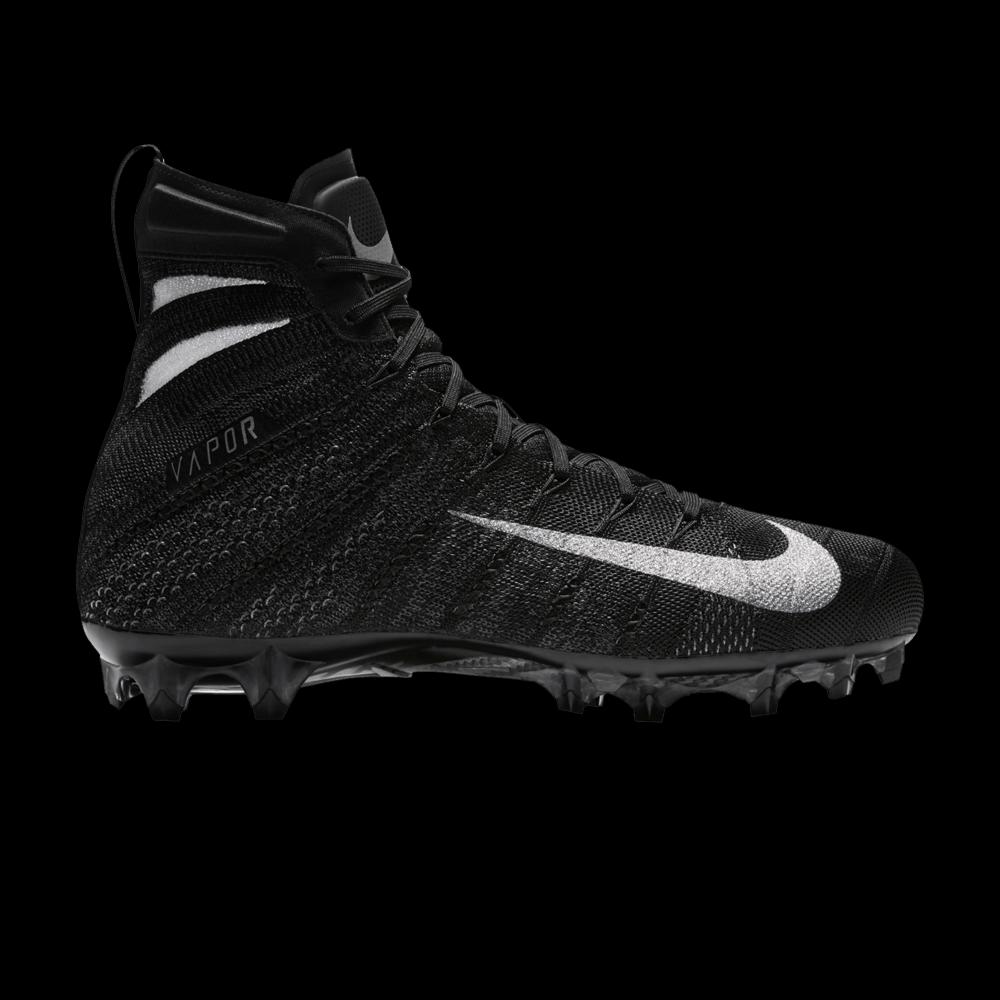 Шиповки Nike Vapor Untouchable 3 Elite Flyknit 'Black Metallic Silver' 1
