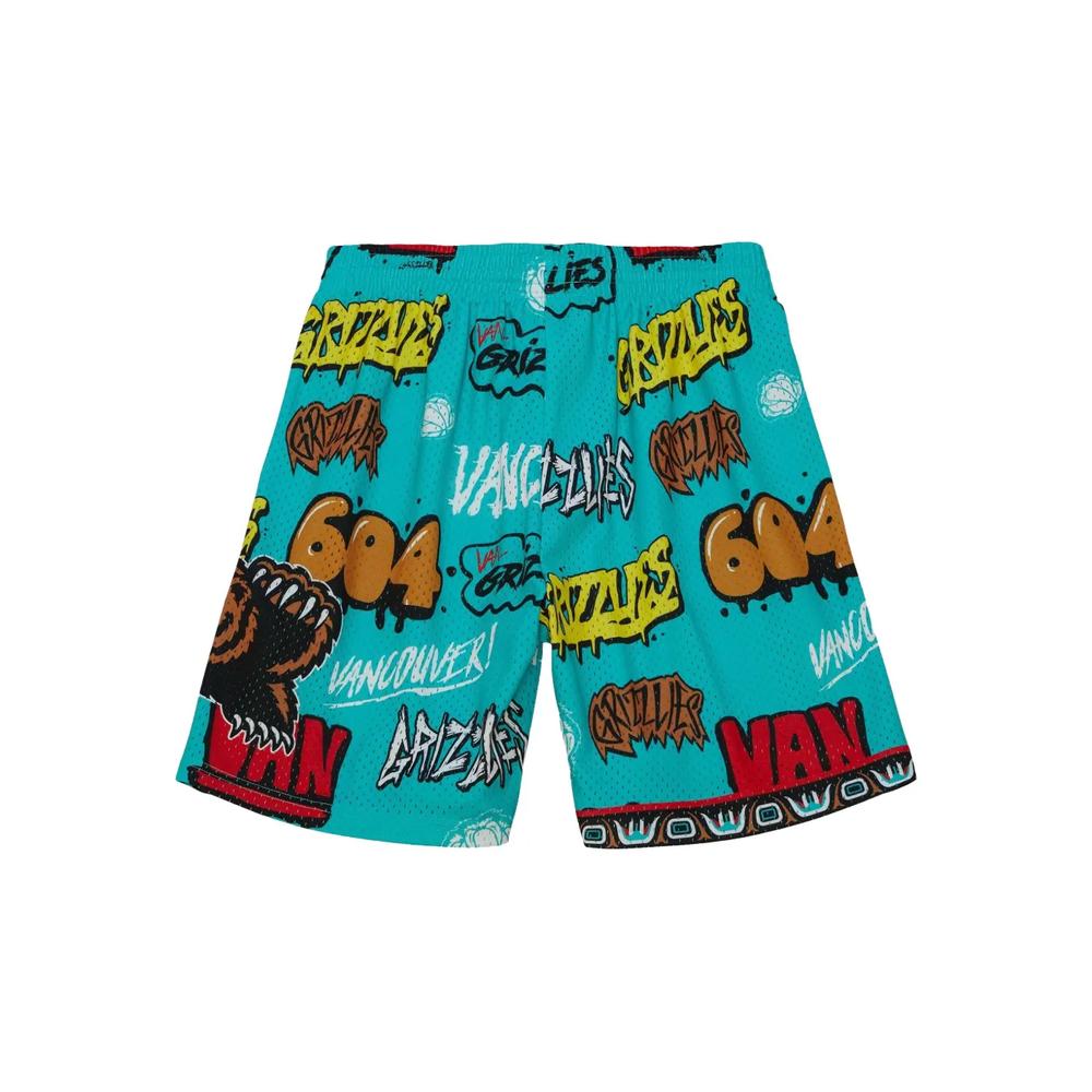 Шорты Vancouver Grizzlies 1998 Slap Sticker Swingman из коллаборации с NBA 2