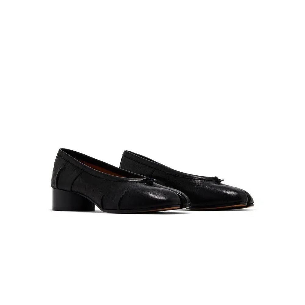 Кроссовки Maison Margiela Wmns Tabi New Ballerina 'Artisanal Vintage Effect - Black' 8