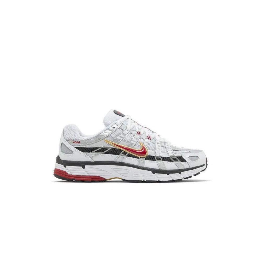 Кроссовки Nike P-6000 'Platinum Varsity Red' 1