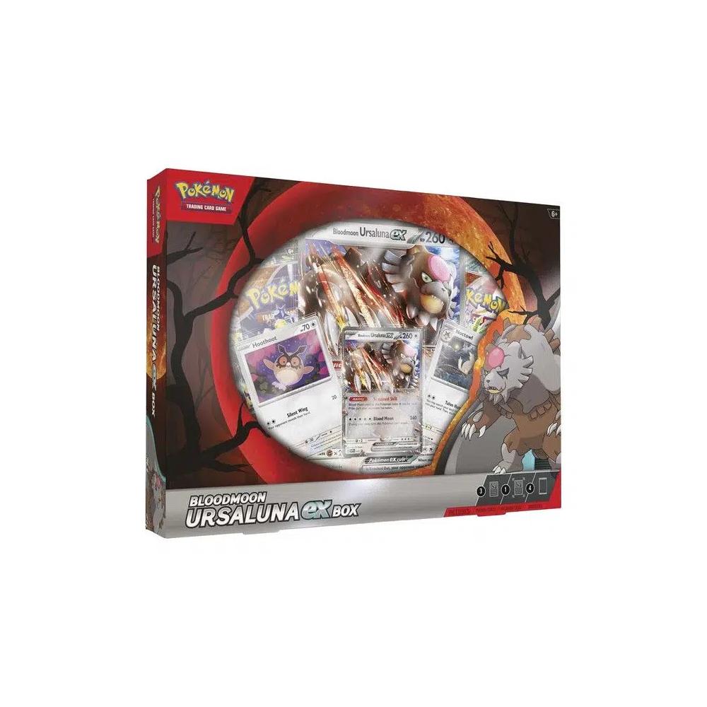 Коллекционные карточки Pokémon Bloodmoon Ursaluna ex Box 1