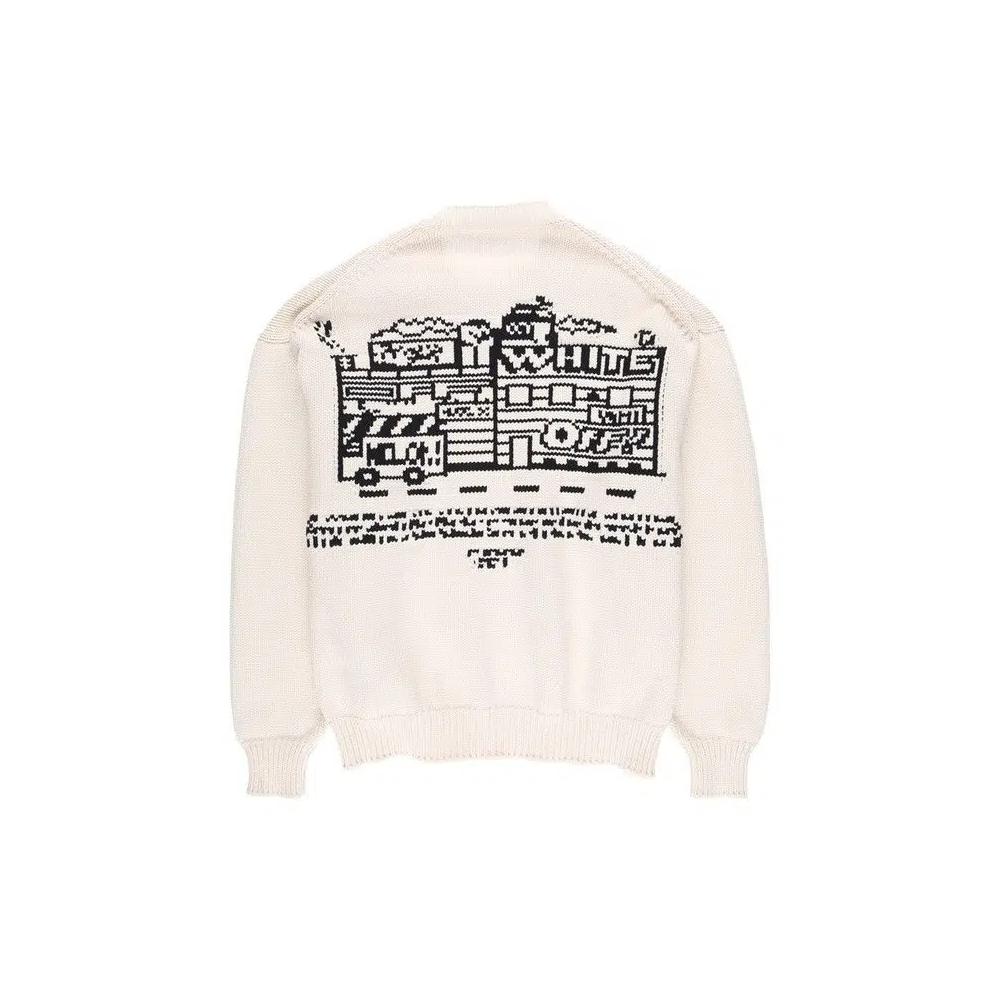 Свитеры Off-White Graffiti Zine Свитер 'Off White' 2