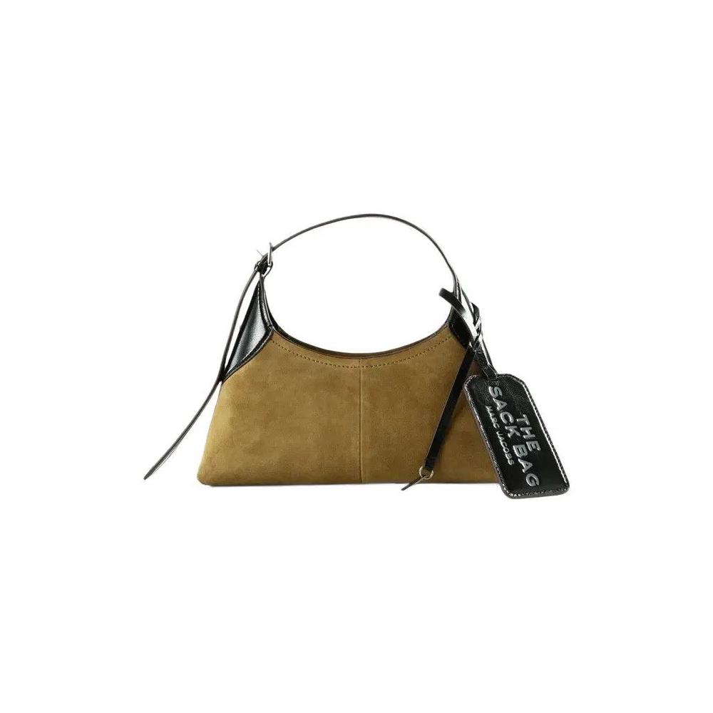 Сумки Marc Jacobs The Belted Suede Sack Small Bag 'Ореховый' 1