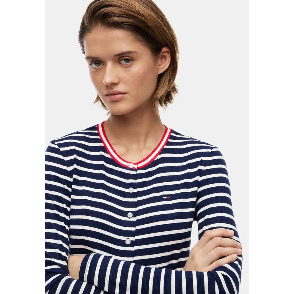 Облегающий джерсовый кардиган - Tommy Jeans 3