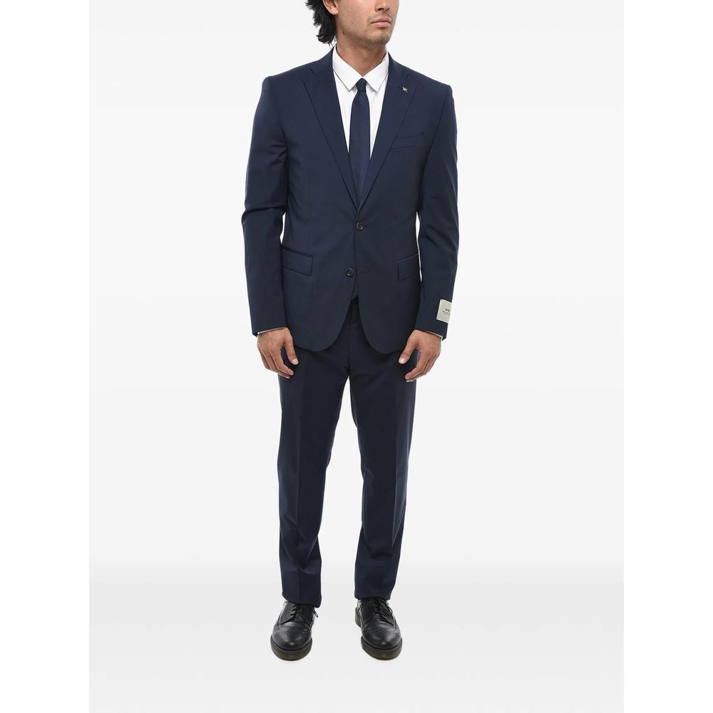 single-breasted flap-pocket suit 2