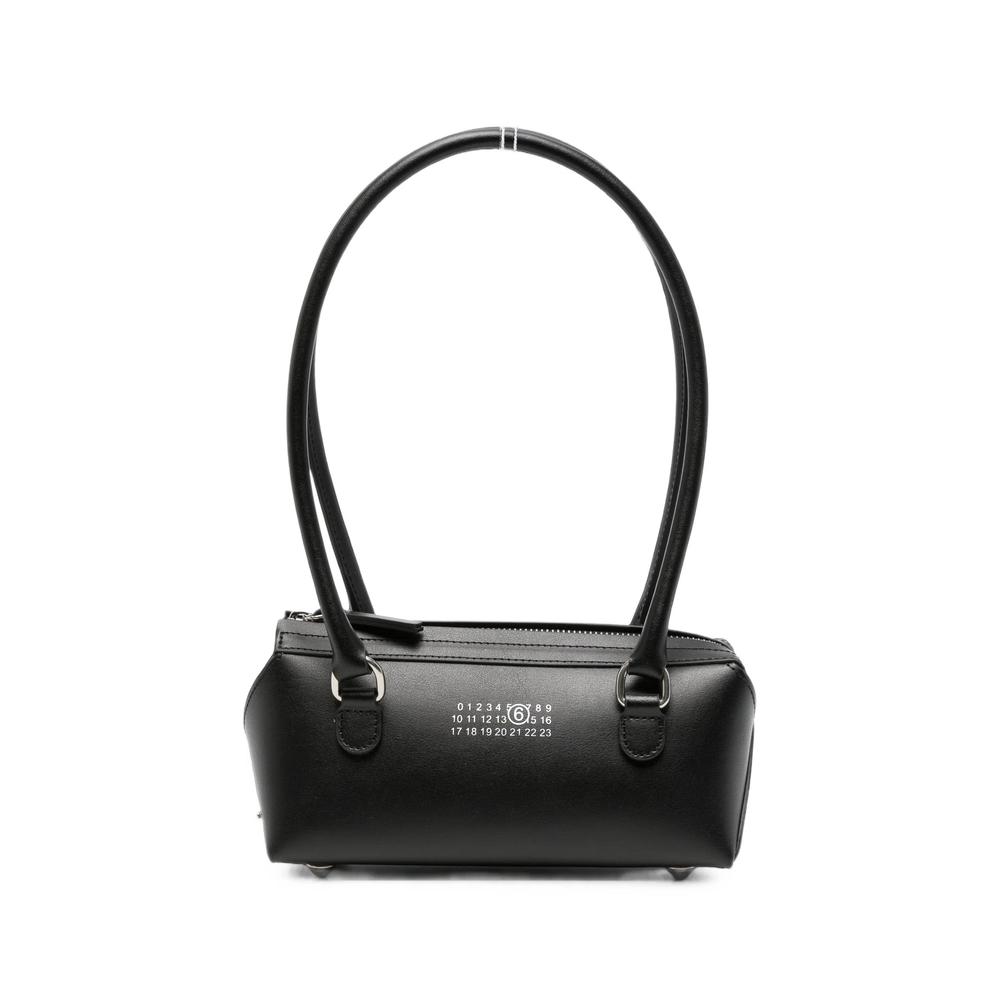 mini Bauletto leather shoulder bag 1