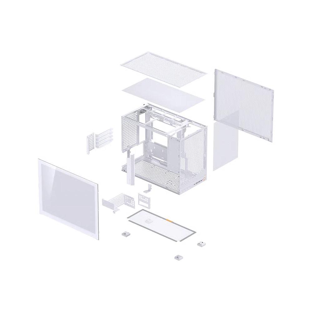 Jonsbo D32 PRO Micro-ATX Корпус - Белый 8