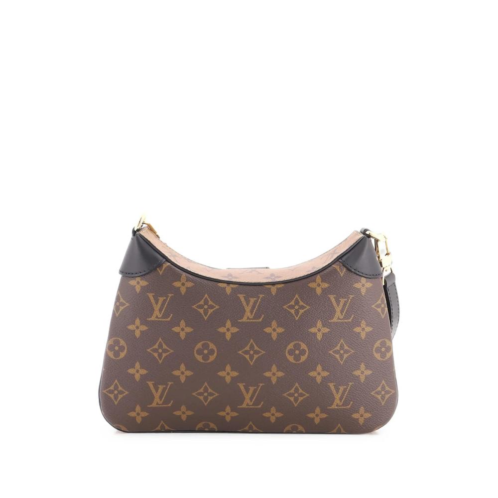 LV Twinny Handbag Monogram Canvas and Reverse Monogram Canvas with Leather shoulder bag 2