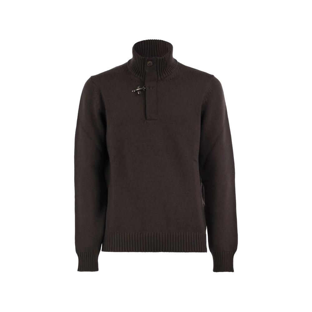 hook-fastening wool sweater 1