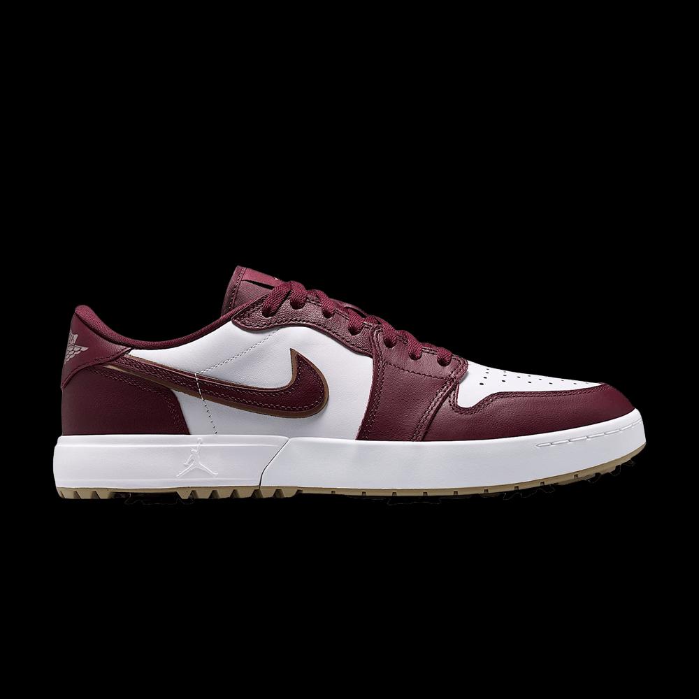 Бутсы Air Jordan 1 Low Spiked Golf 'Dark Team Red' 1