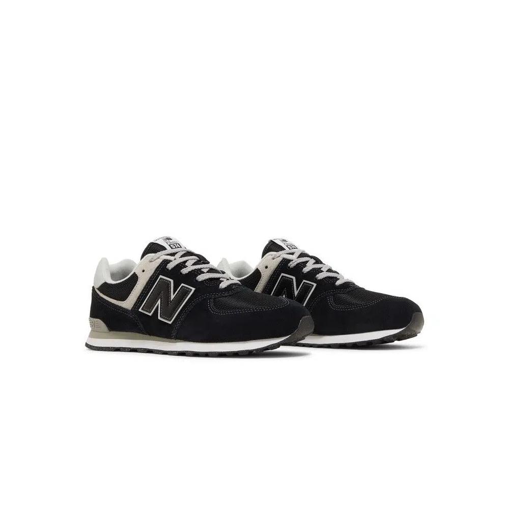 Кроссовки New Balance 574 Big Kid 'Core Pack - Black White' 8