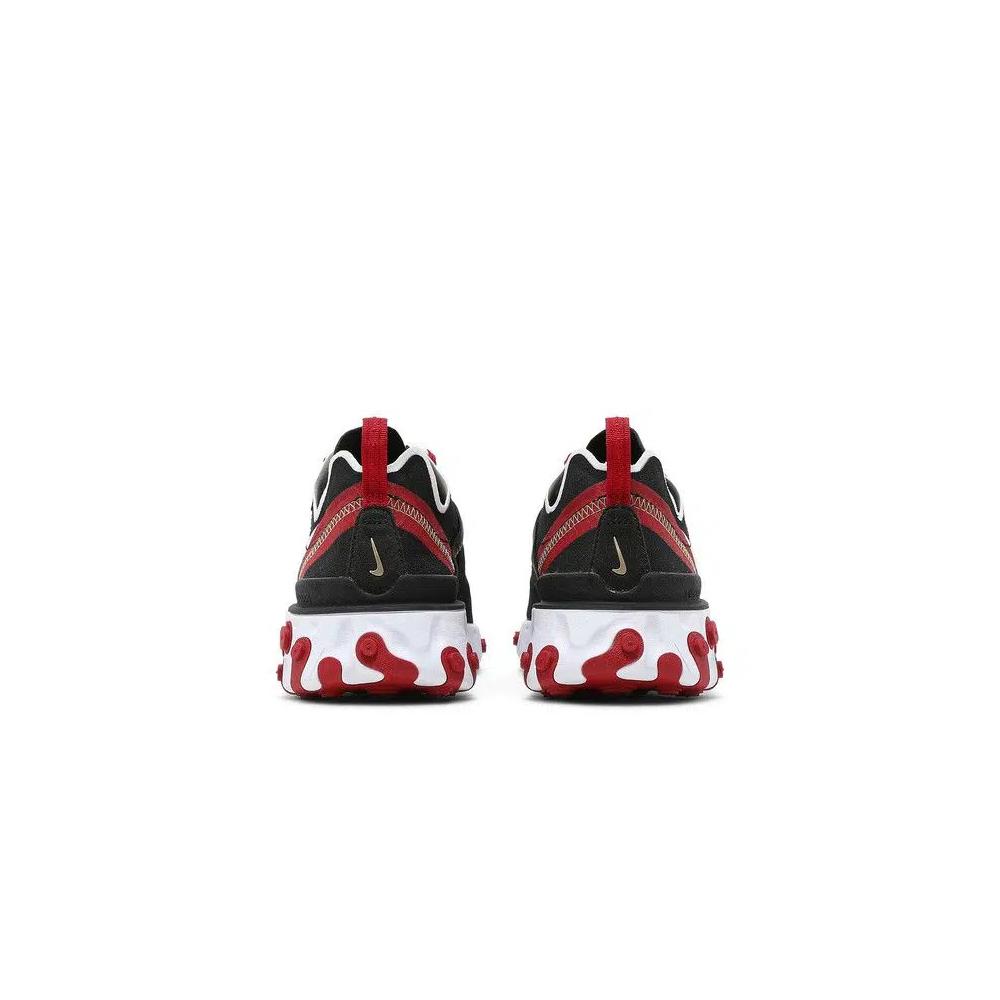 Кроссовки Nike Wmns React Element 55 'Черный/Спортзал красный' 6