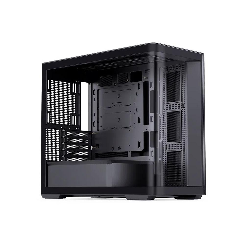 Jonsbo D300 без центральной стойки, панорамное стекло Micro-ATX корпус - черный 3