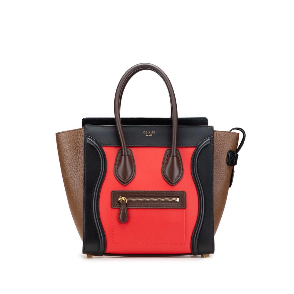 Сумка 2015 Micro Tricolor Leather Luggage Tote 1