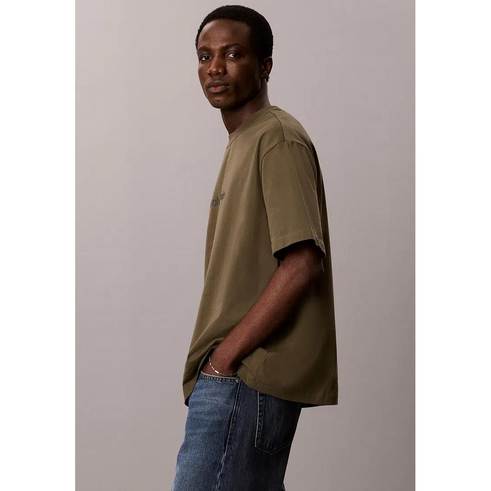 Футболка с круглым вырезом и логотипом - Calvin Klein Jeans 4