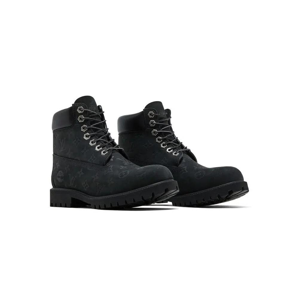 Ботинки Louis Vuitton x Timberland 6 Inch Ankle Boot 'Embossed Monogram - Black' 8