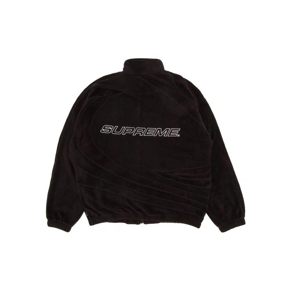 Флисовые куртки Supreme Racing Fleece Jacket 'Black' 2