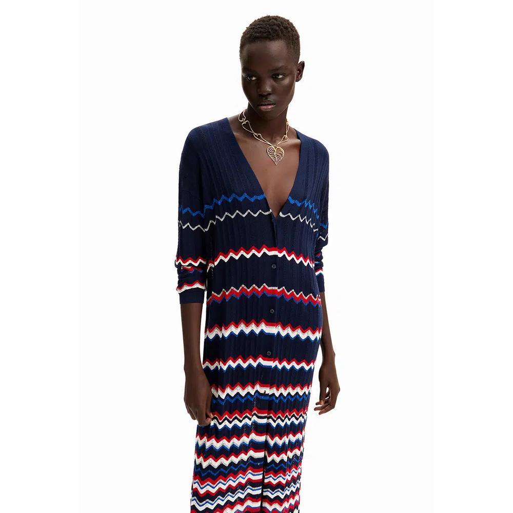 Desigual Woman Wave миди-жакет. 4