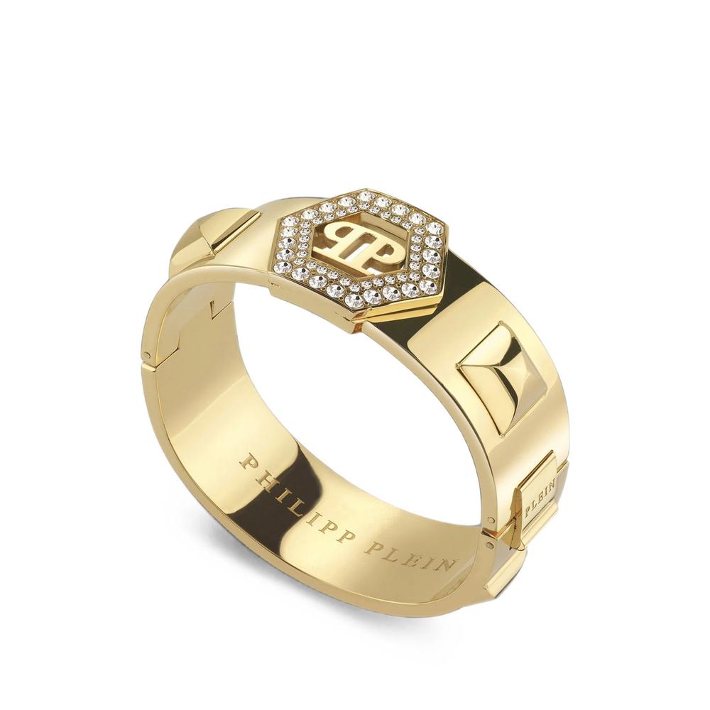 Plein Legacy crystal-embellished cuff bracelet 3