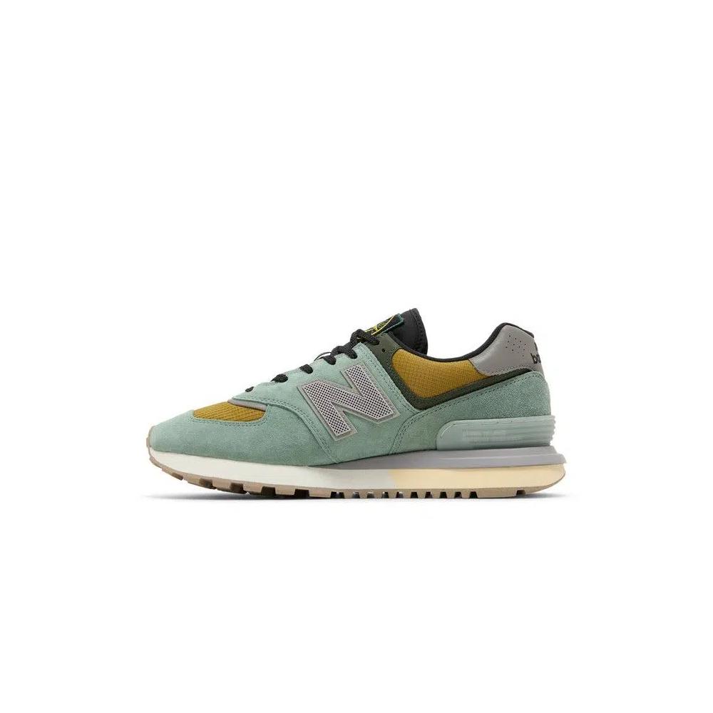 Кроссовки Stone Island x New Balance 574 Legacy 'Light Green' 3