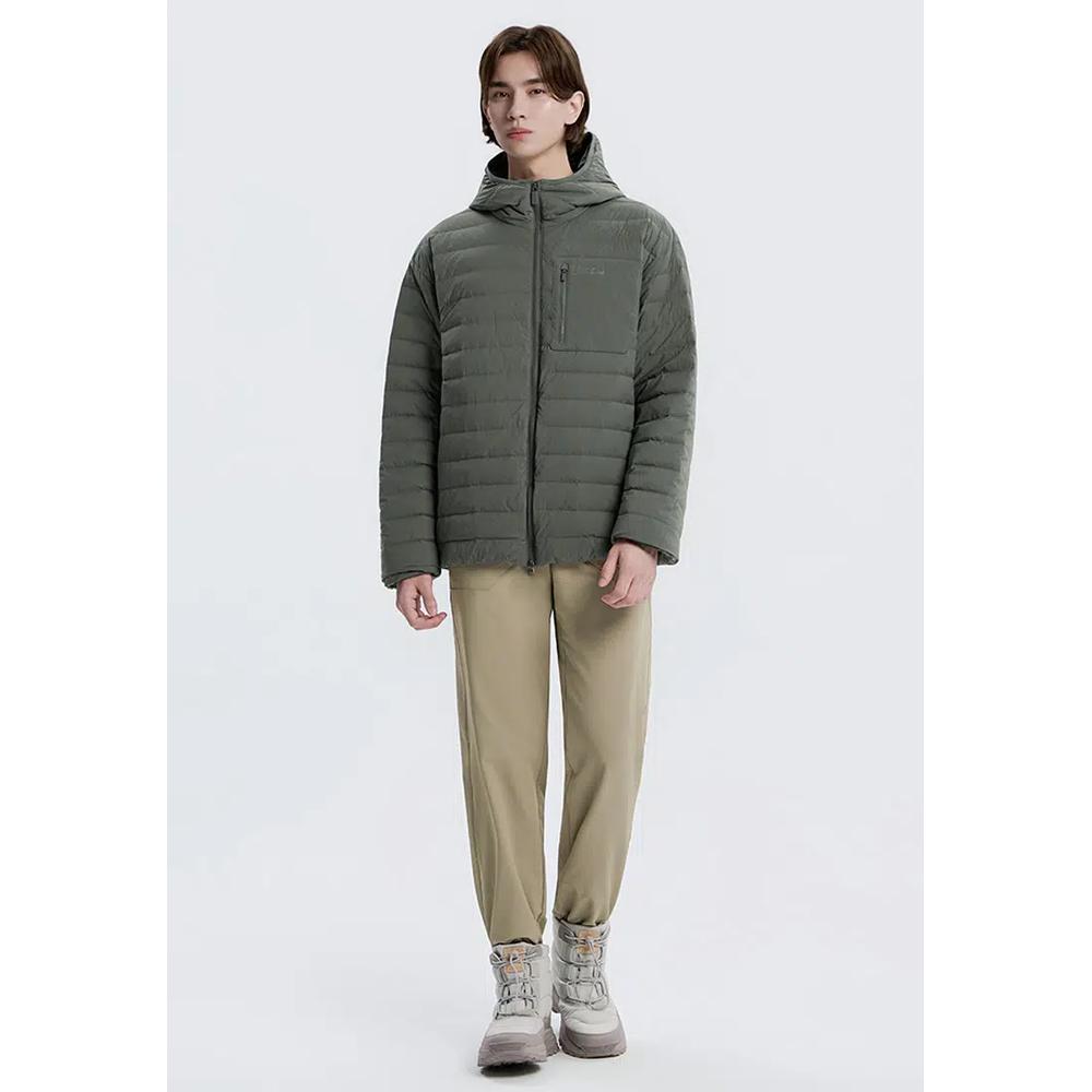 Унисекс пуховик ATIK Hooded Tube Down Jacket 4