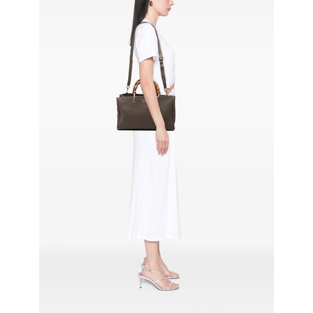 Сумка-сэтчел Calfskin Bamboo Shopper среднего размера (2000-2025 годы) 2