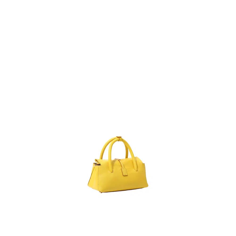 Мини-сумка SAOI Soft Structural Top Handle Bag - Цитрон 4