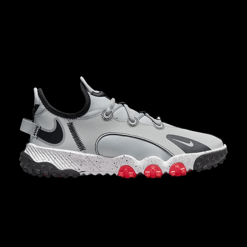 Кроссовки Nike Future Field GS 'Light Smoke Grey Bright Crimson' 1