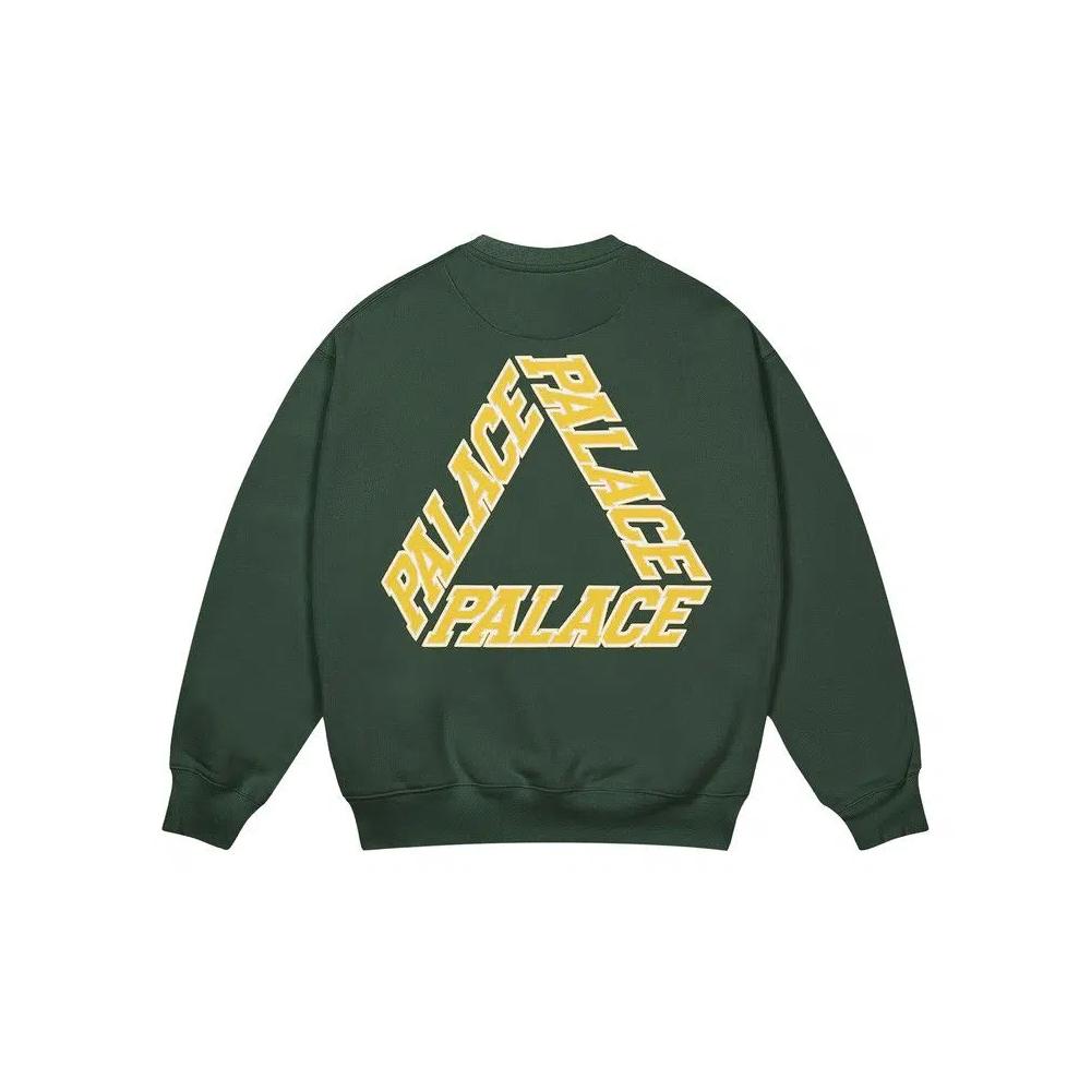 Свитеры Palace P3 Stitch Crew 'Гоночный зеленый' 2