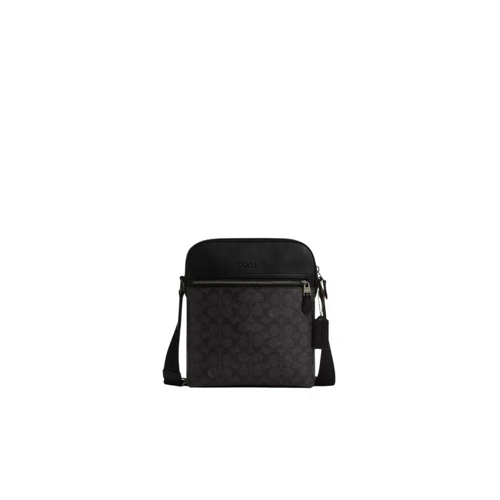 Сумка через плечо Coach Houston цвета Charcoal Black CZ398 1