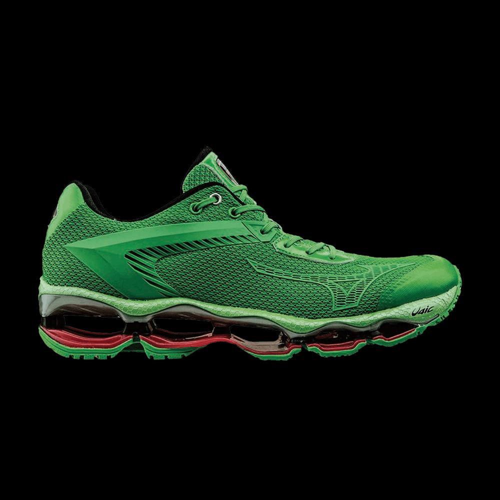 Кроссовки Lamborghini x Mizuno Wave Tenjin «Light Green» 1