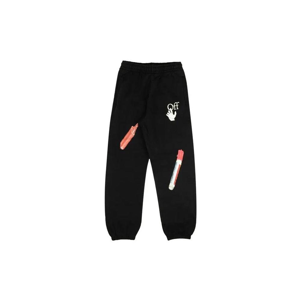 Off-White Pascal Medici Спортивные штаны 'Black' 1