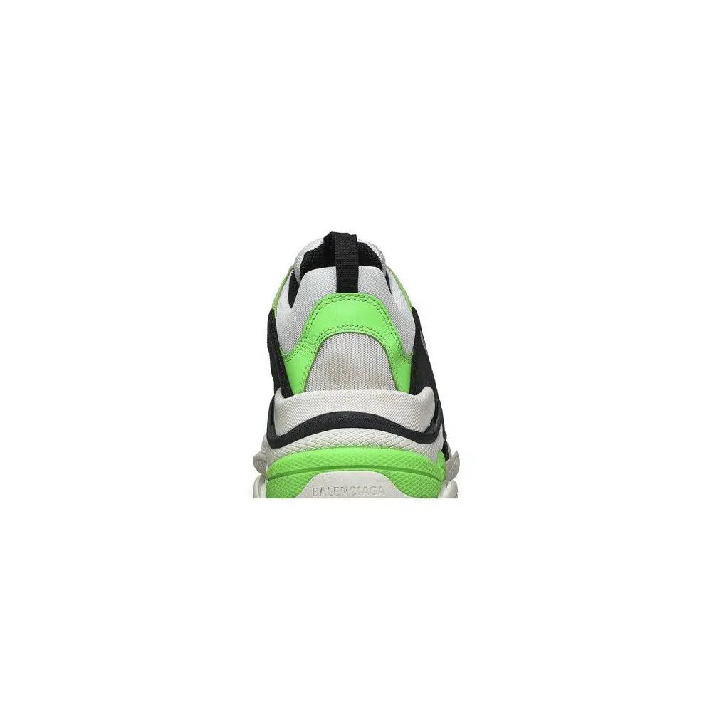 Кроссовки Balenciaga Triple S Sneaker 'White Green Fluo' 7