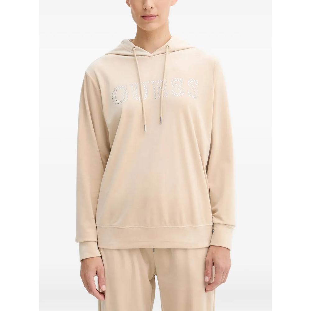 logo-embellished hoodie 1