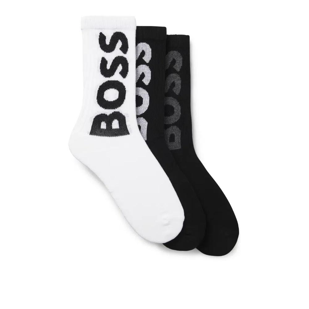 Логотипные носки (3 пары) - BOSS Business 1