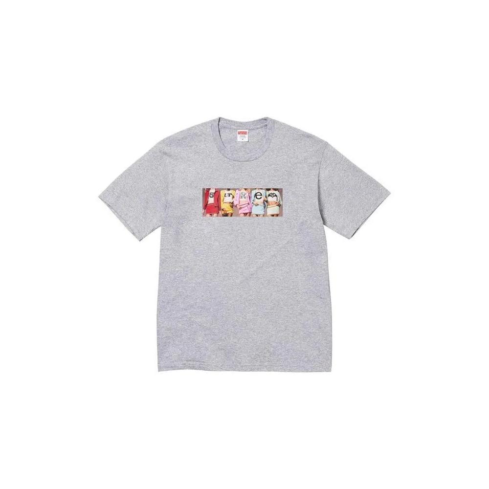 Футболки Supreme Girls Tee 'Heather Grey' 1