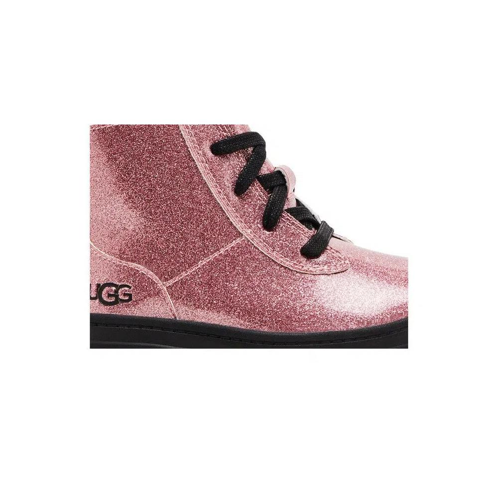 Ботинки UGG Ashton Lace Up Boot Toddler 'Glitter Pink' 2