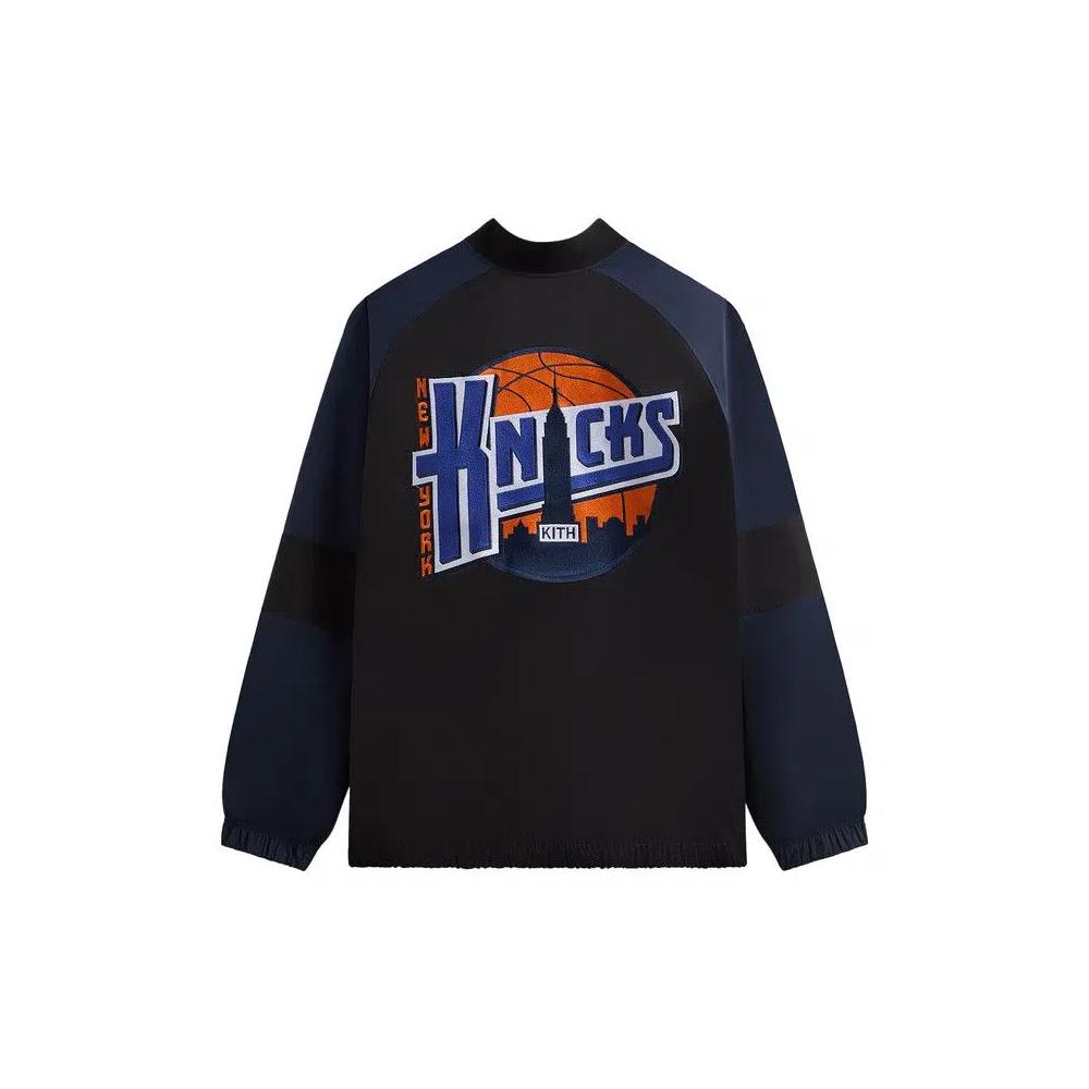 Полузастежки Kith For The New York Knicks Ball Нейлоновая четверть-застежка 'Черный' 2